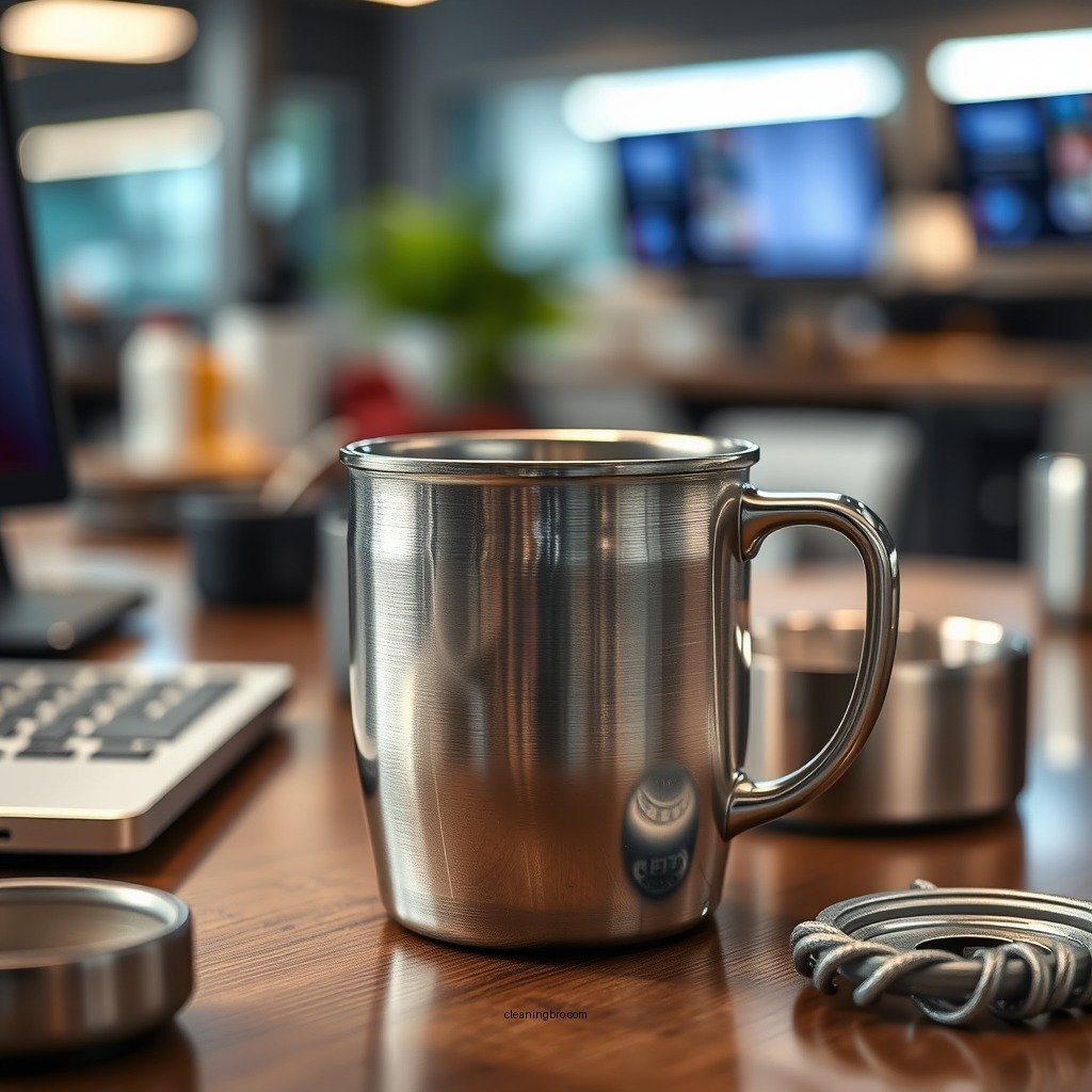 Cleaning with Mild Detergents - how to clean stainless steel cups