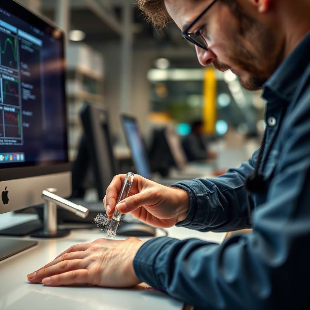 Step-by-Step Cleaning Process - how to clean stainless steel tongue scraper