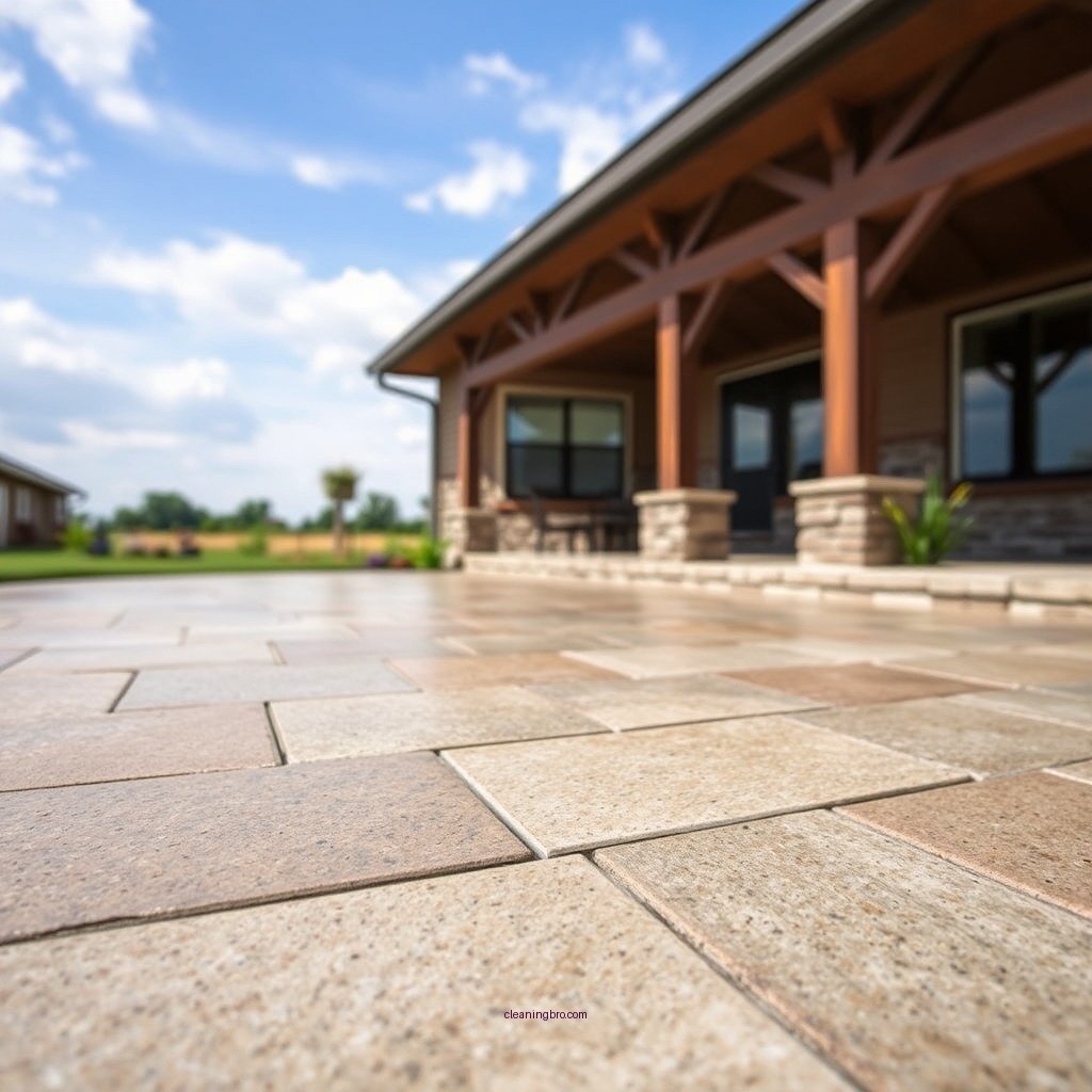 Understanding Stamped Concrete - how to clean stamped concrete
