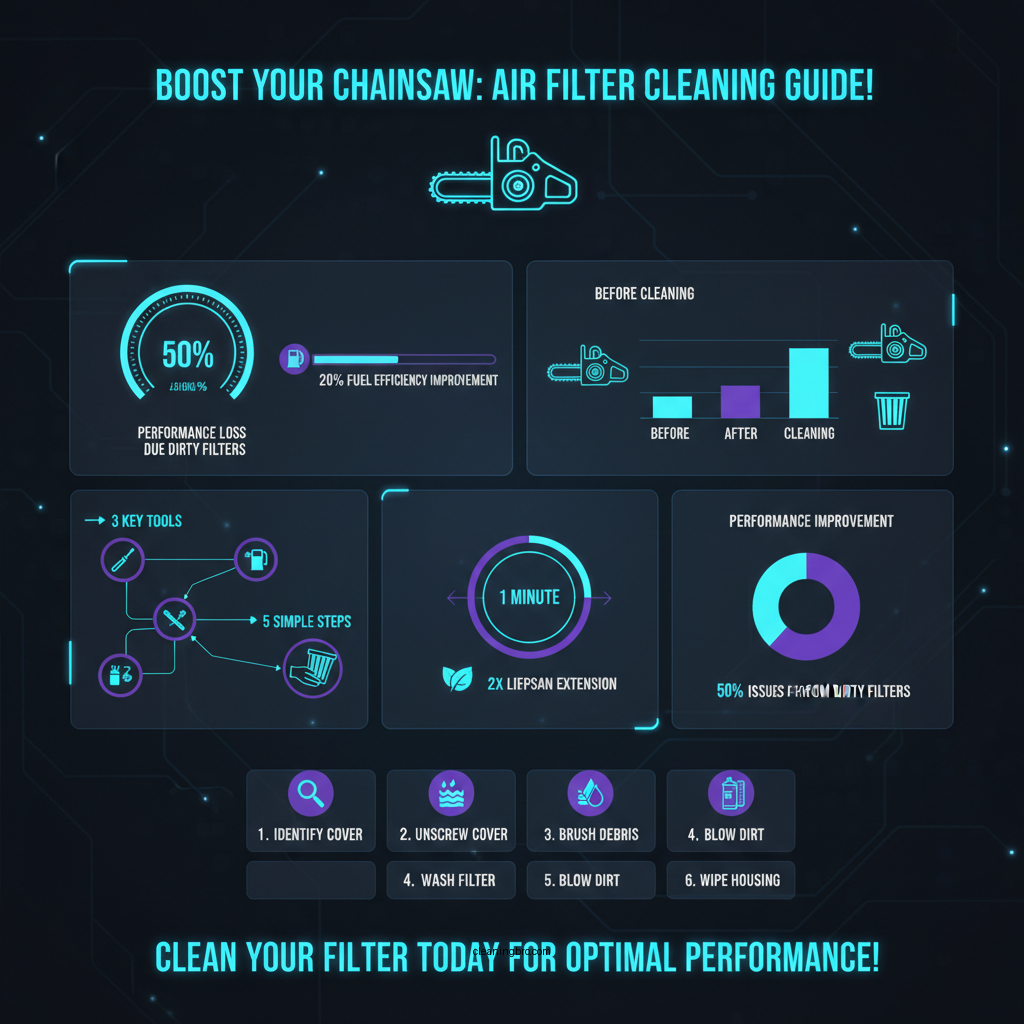 how to clean stihl chainsaw air filter - Data Infographic and Statistics