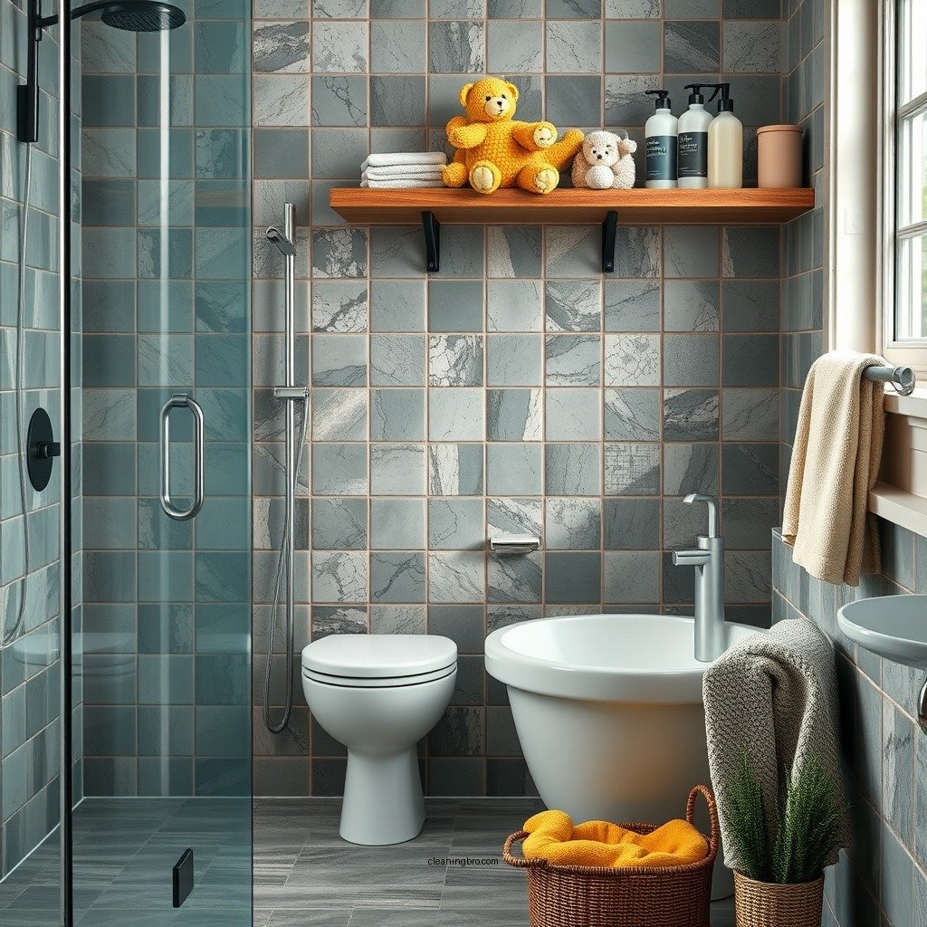 Essential Cleaning Supplies - how to clean stone floor in shower