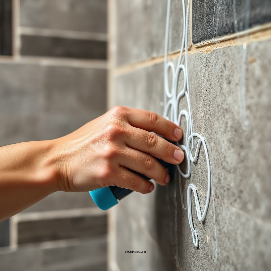 Step-by-Step Cleaning Process - how to clean stone shower walls
