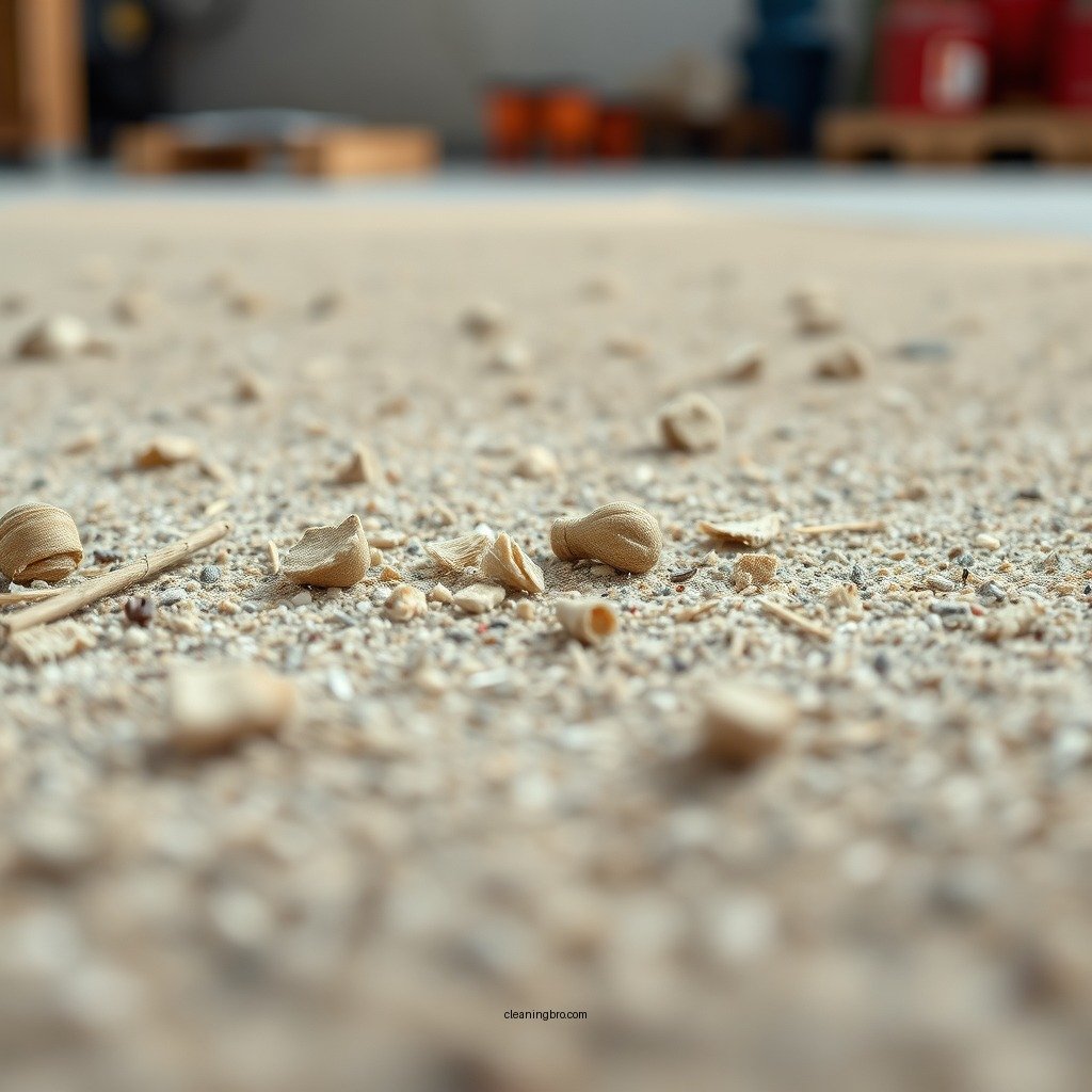 Removing Debris and Dust - how to clean sub flooring