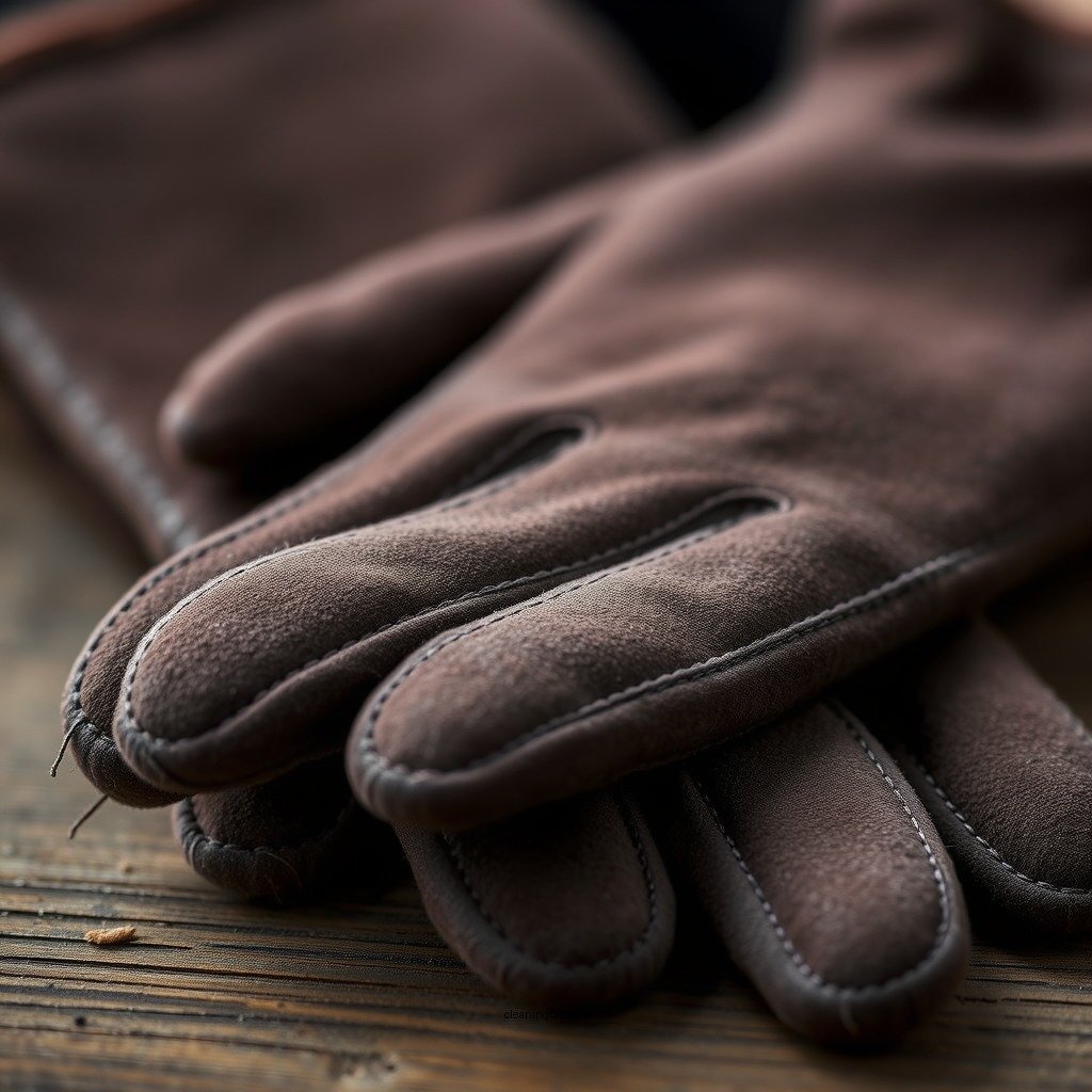 Dry Cleaning Method - how to clean suede gloves