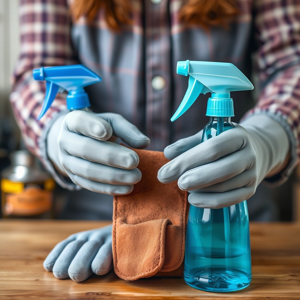 Essential Cleaning Supplies - how to clean suede gloves