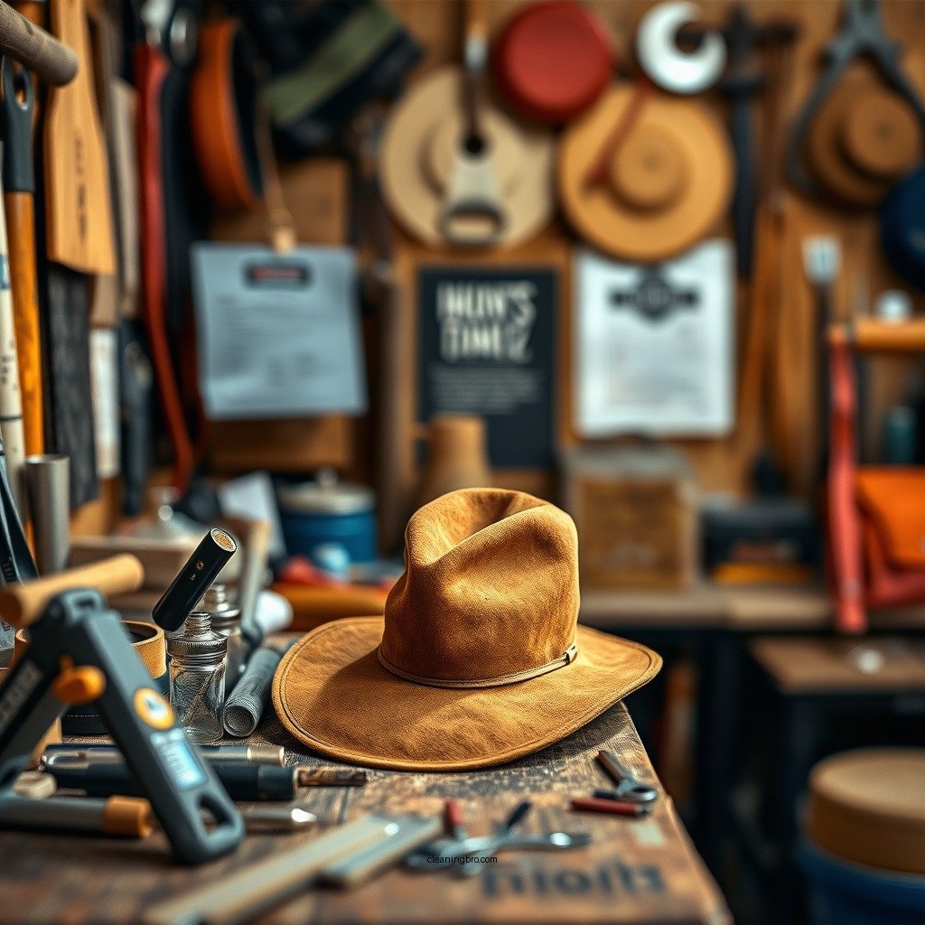 Tools You’ll Need - how to clean suede hat