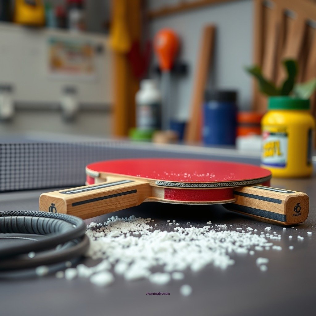 Tools and Materials Needed - how to clean table tennis rubber