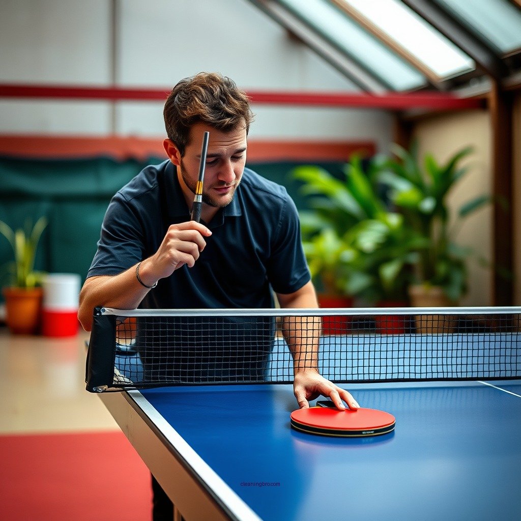 Understanding the Importance of Cleaning - how to clean table tennis rubber