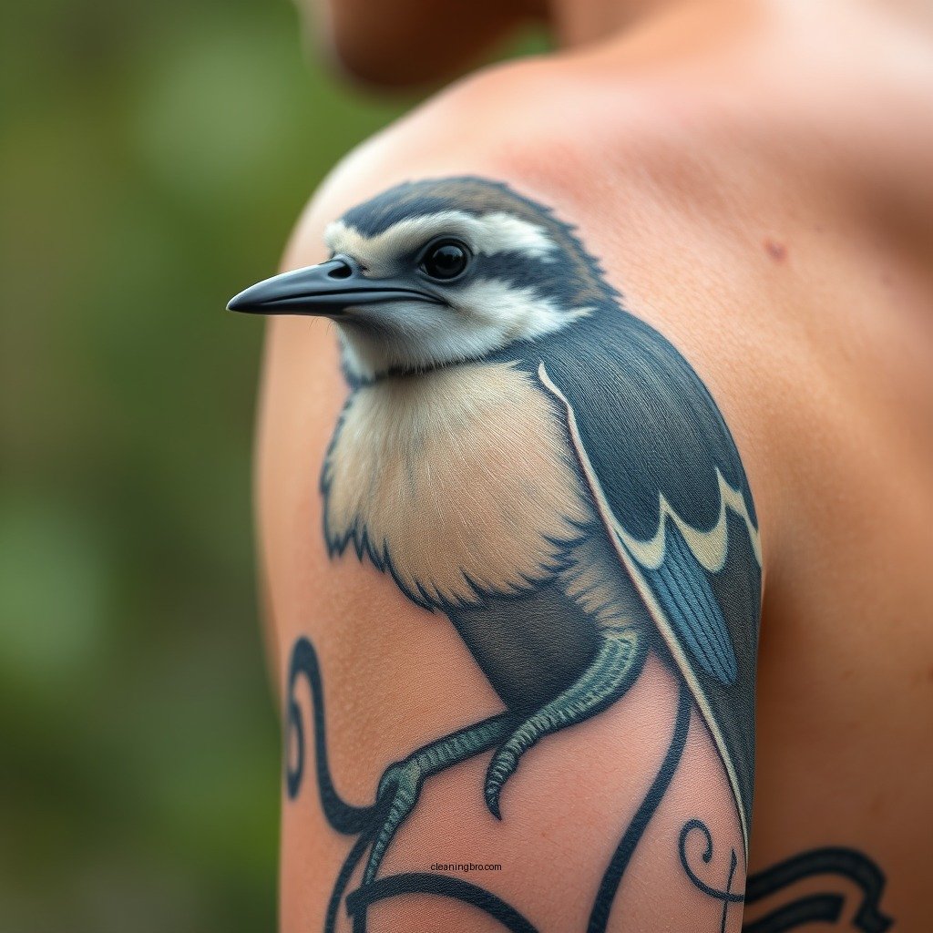 Removing the Second Skin - how to clean tattoo after second skin