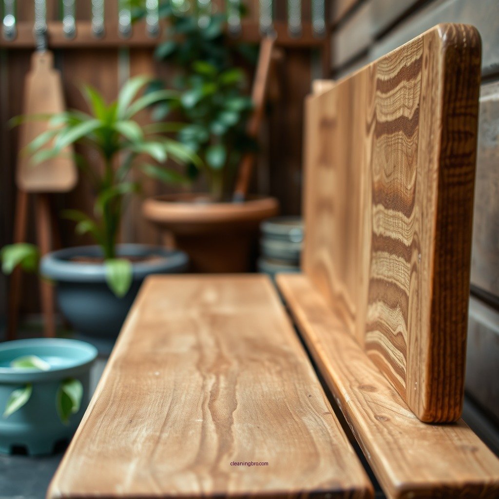 Tools and Materials Needed - how to clean teak shower bench