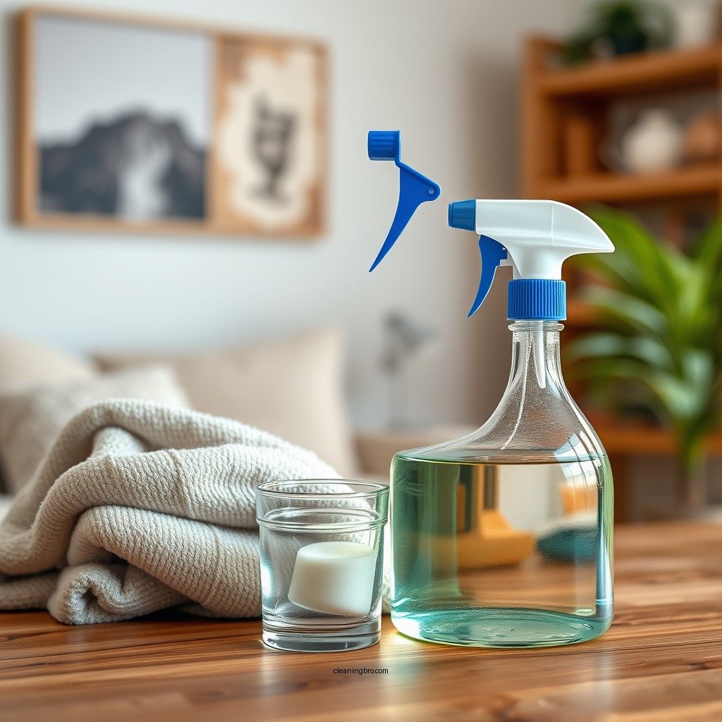 Preparing the Cleaning Solution - how to clean teak wood indoor furniture