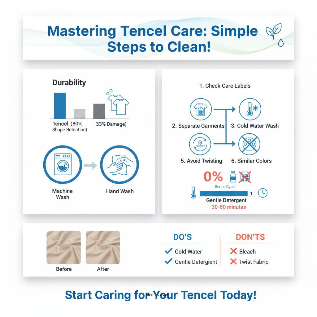 how to clean tencel - Data Infographic and Statistics