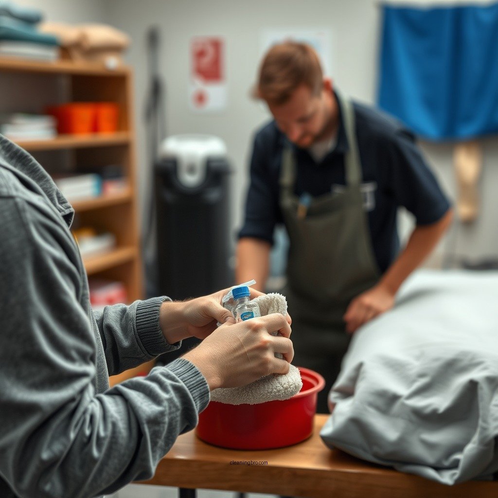 Cleaning Supplies You’ll Need - how to clean tens unit pads