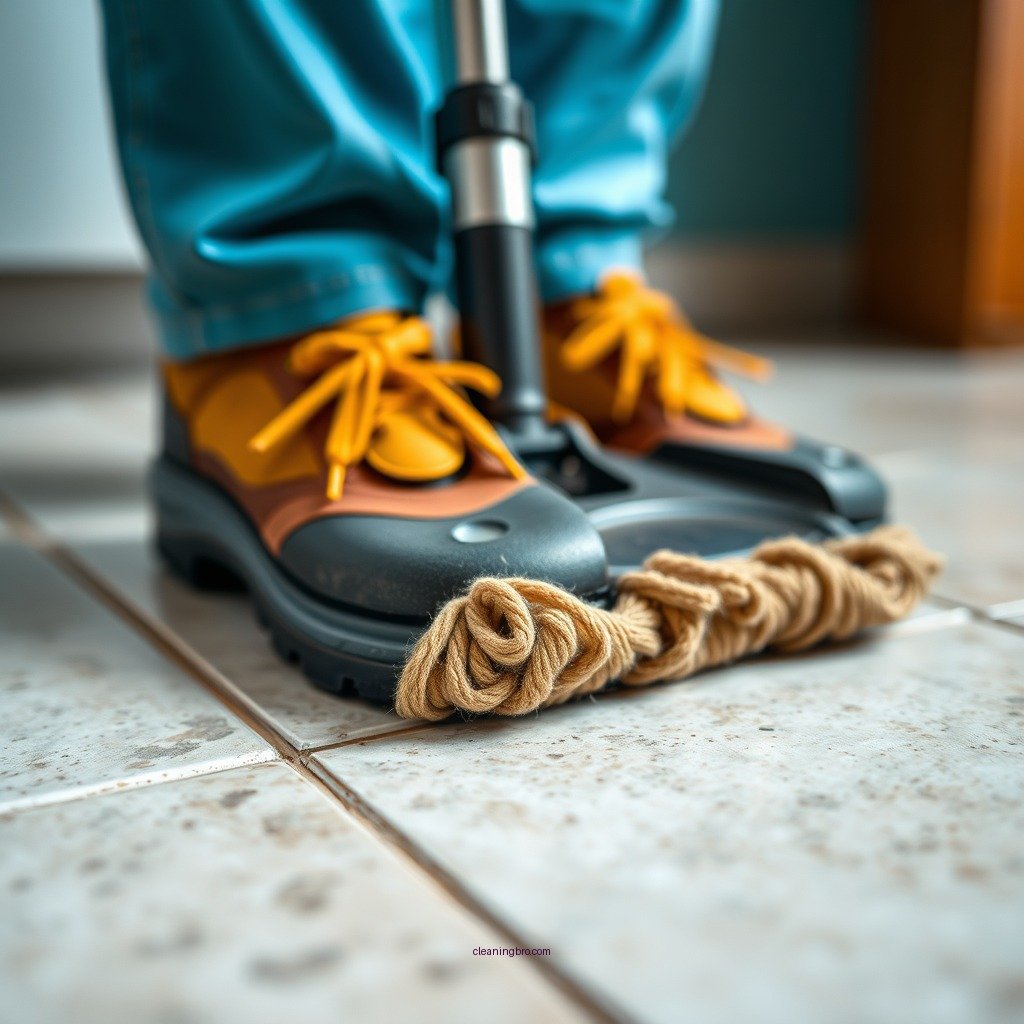Preparing Your Floor for Cleaning - how to clean textured tile floors