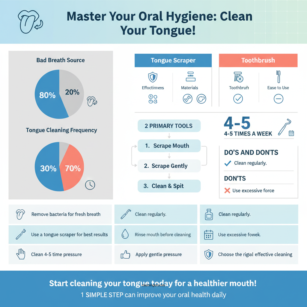how to clean the back of your tongue - Data Infographic and Statistics