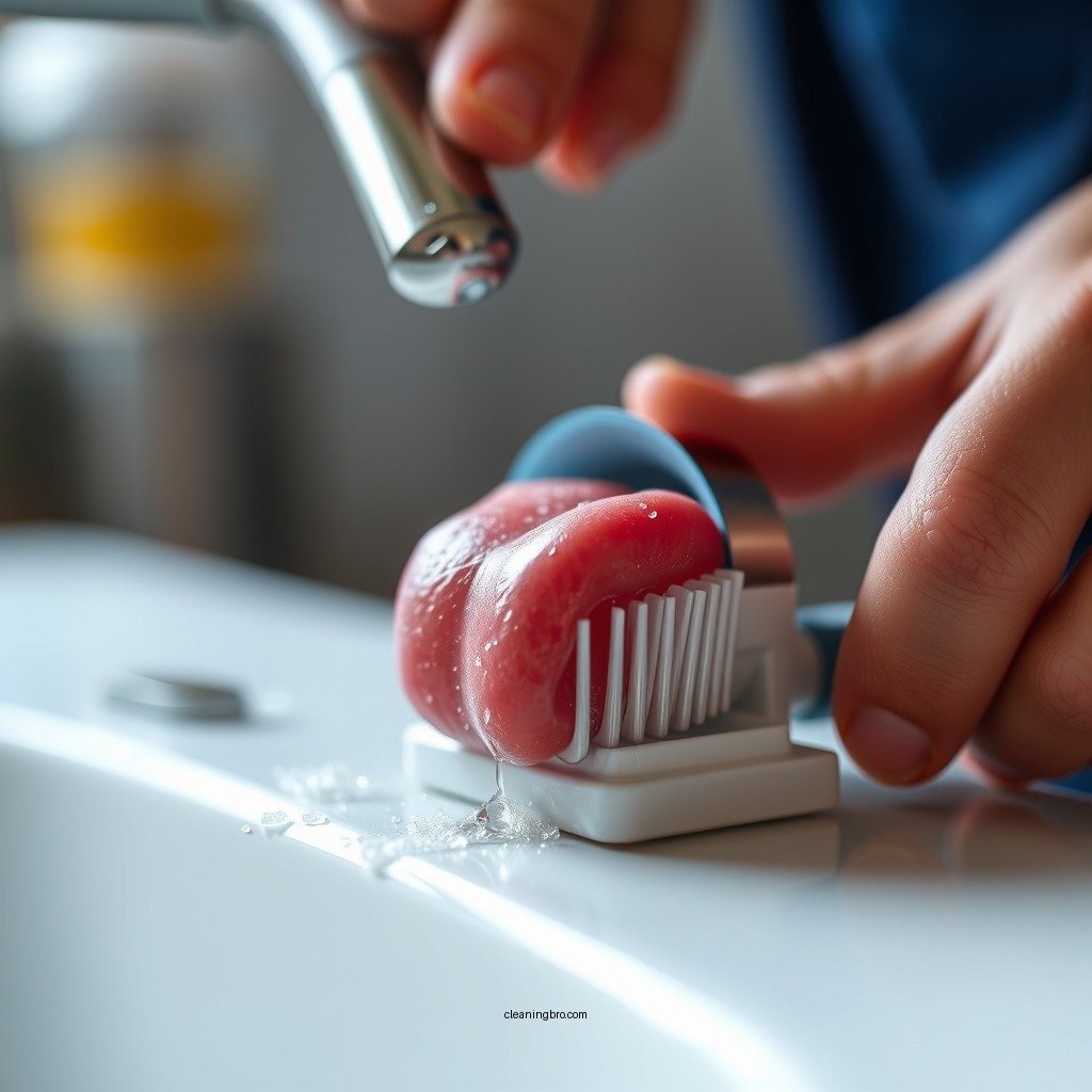 Step-by-Step Cleaning Process - how to clean the back of your tongue