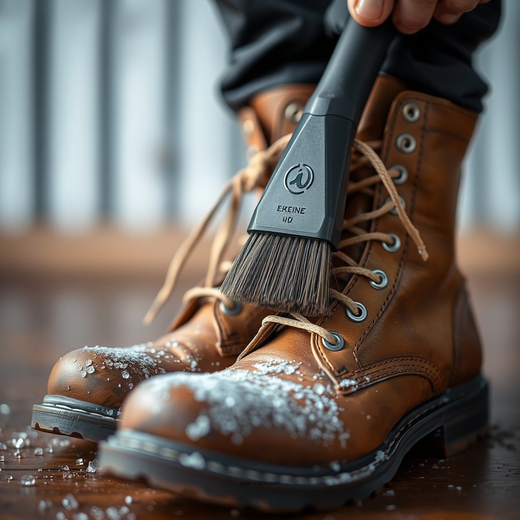 Brush and Vacuum - how to clean the inside of boots