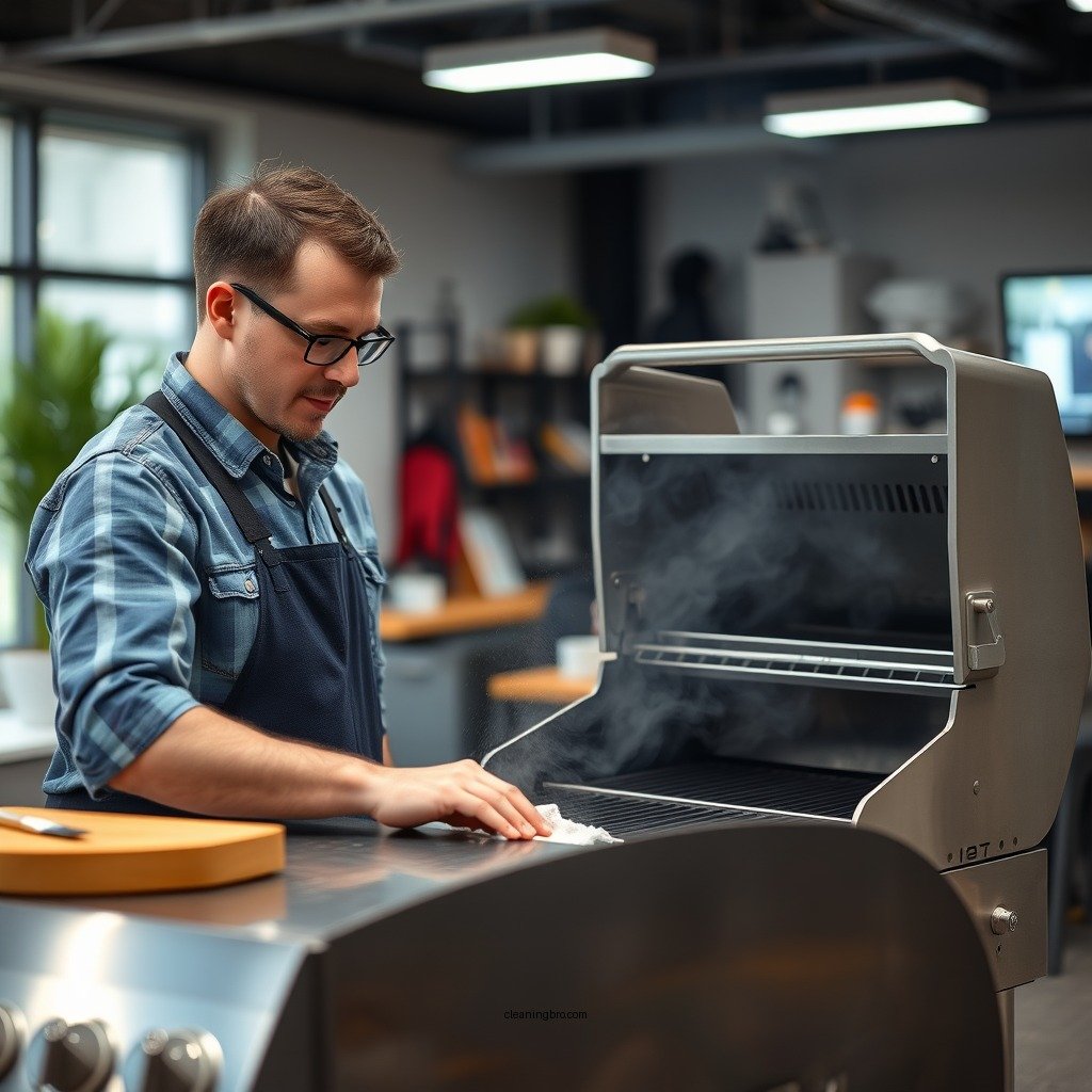 Prepare the Grill for Cleaning - how to clean the outside of a stainless steel grill