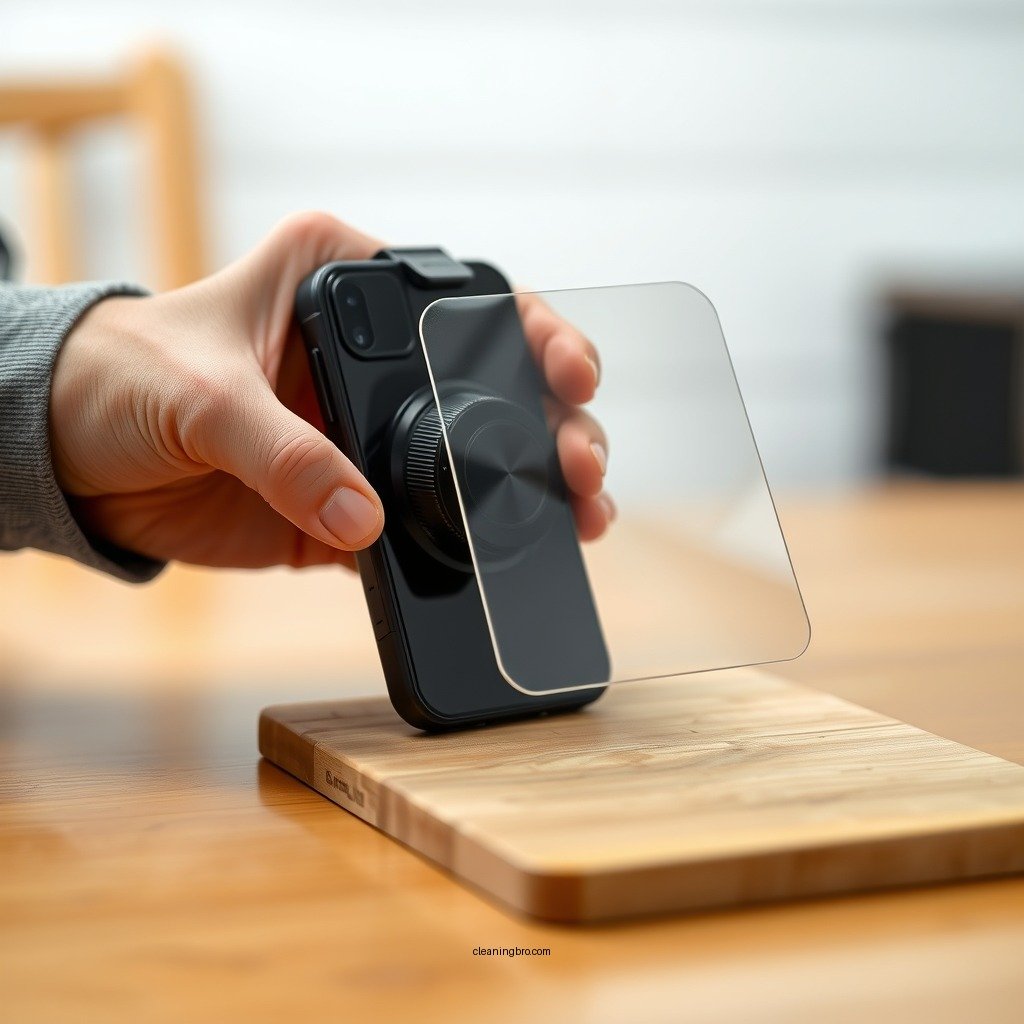 Items You’ll Need - how to clean the sticky side of a screen protector