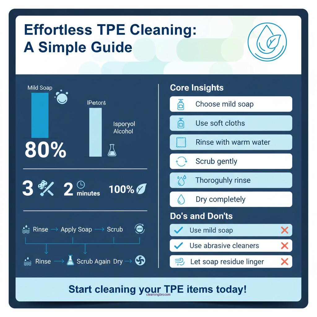 how to clean thermoplastic elastomer - Data Infographic and Statistics
