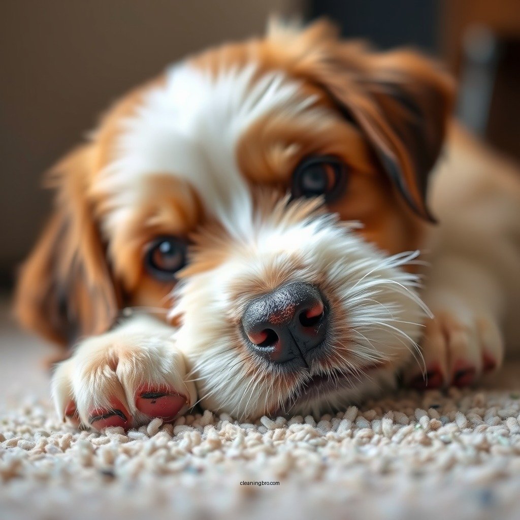 Prepare the Cleaning Solution - how to clean throw up off of carpet