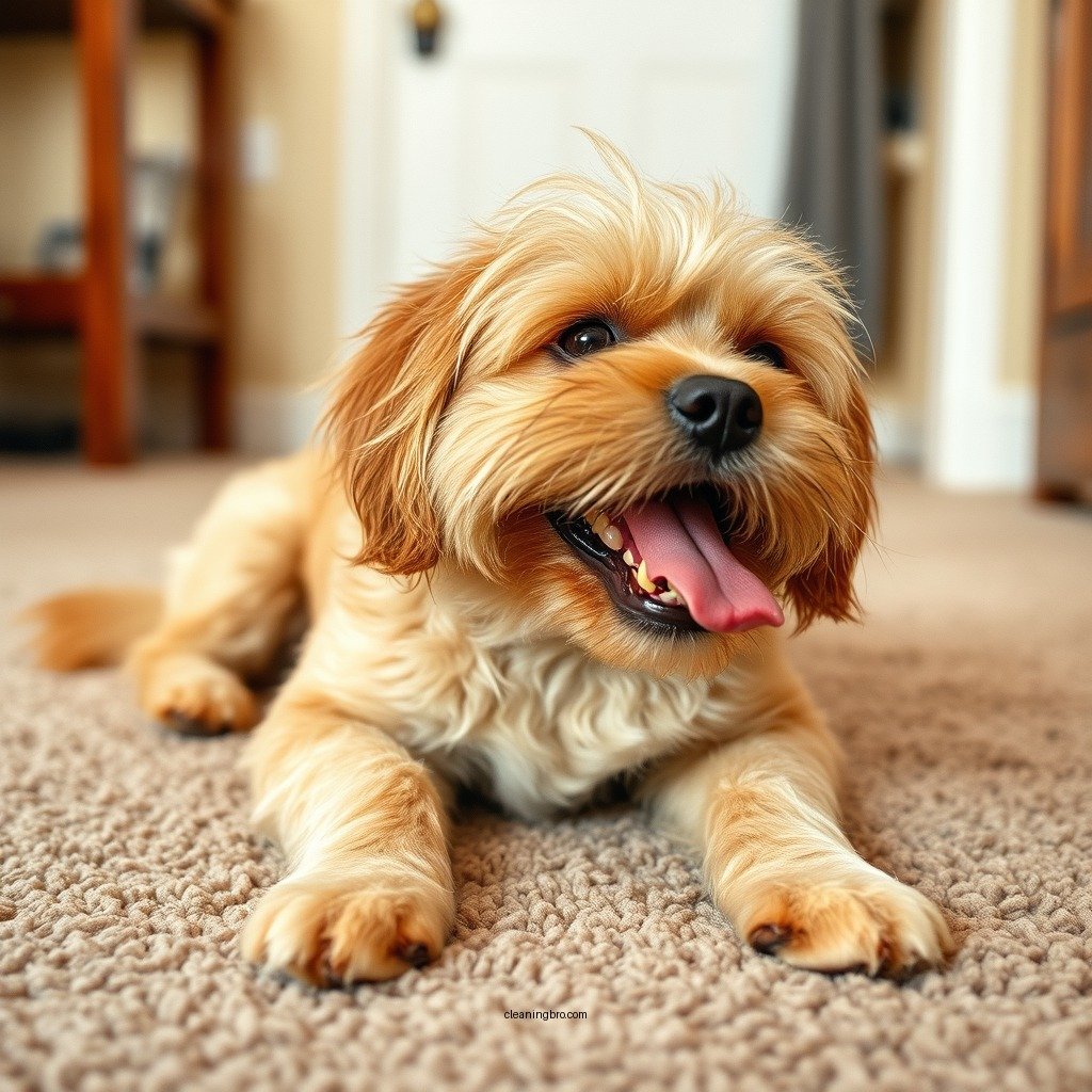 Remove Excess Vomit - how to clean throw up off of carpet