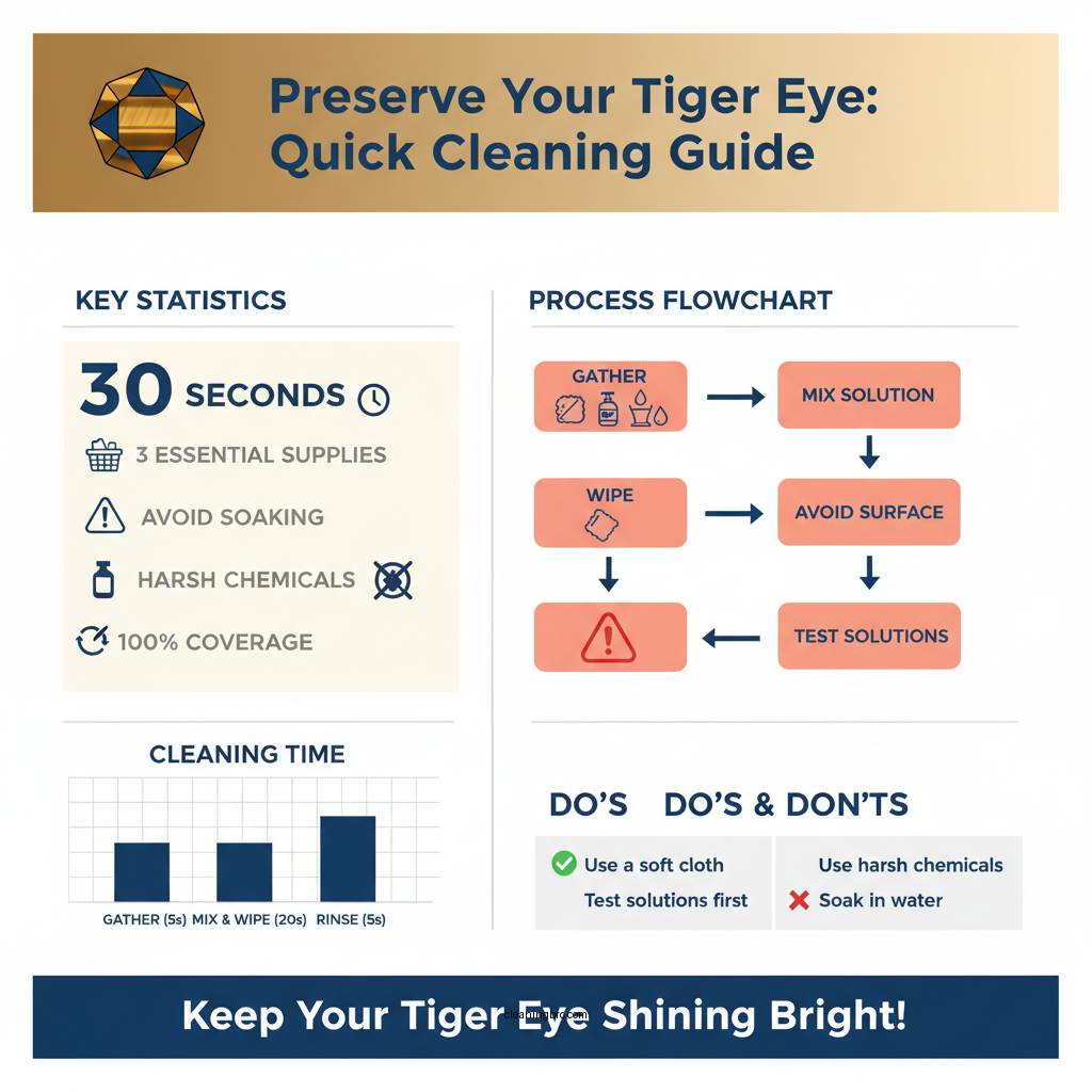 how to clean tiger eye - Data Infographic and Statistics