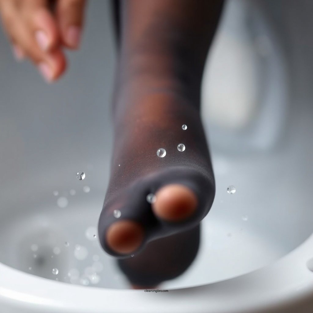 Hand Washing Your Tights - how to clean tights