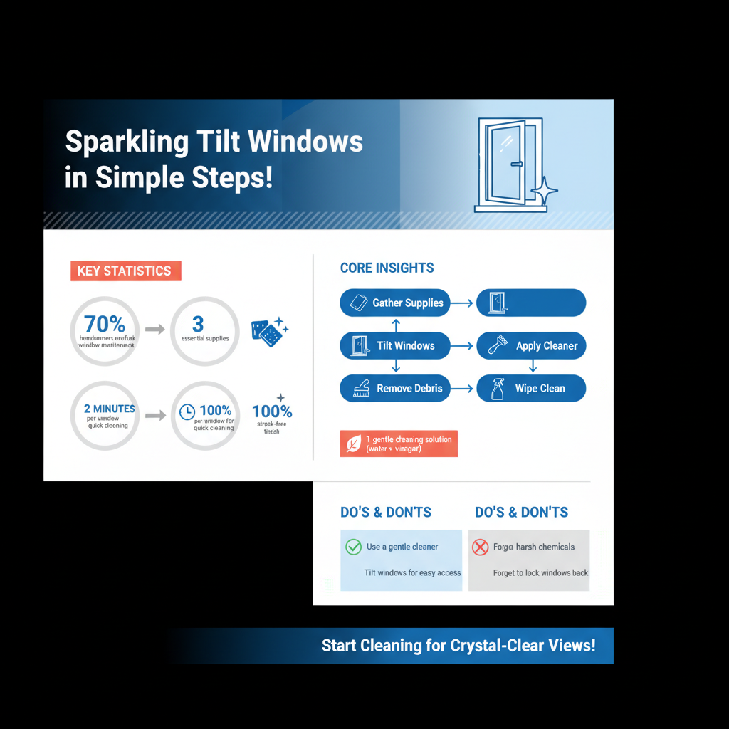 how to clean tilt in windows - Data Infographic and Statistics