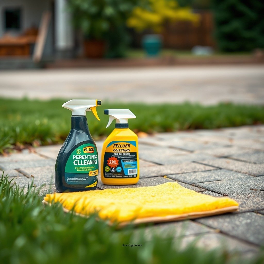 Essential Supplies for Cleaning - how to clean tire marks off driveway