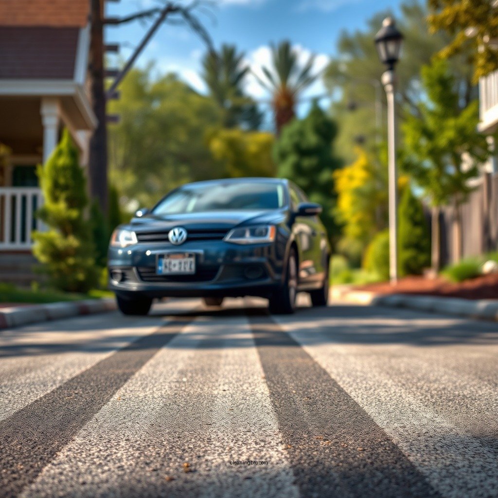 Understanding Tire Marks - how to clean tire marks off driveway