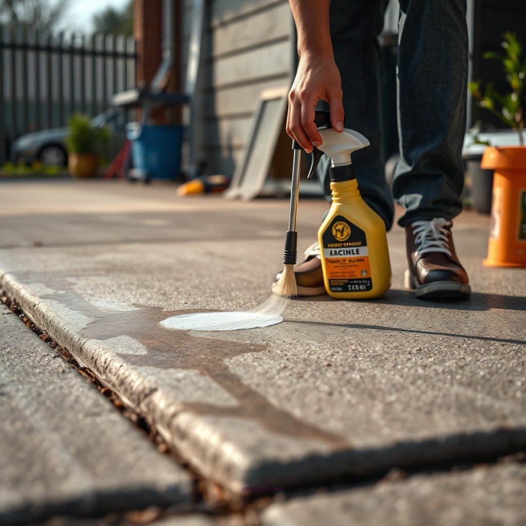 Common Household Solutions - how to clean tire marks off of concrete