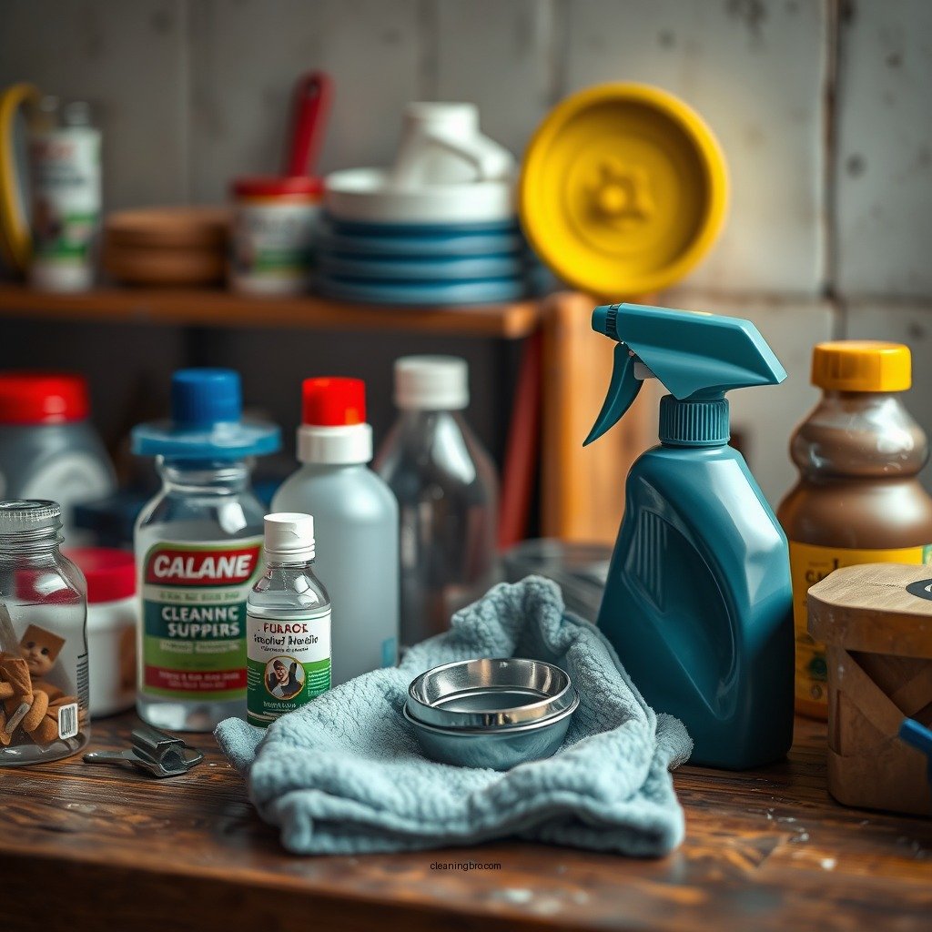Gather Your Cleaning Supplies - how to clean titanium ring