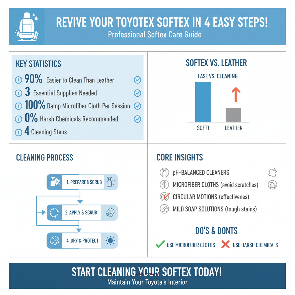how to clean toyota softex - Data Infographic and Statistics