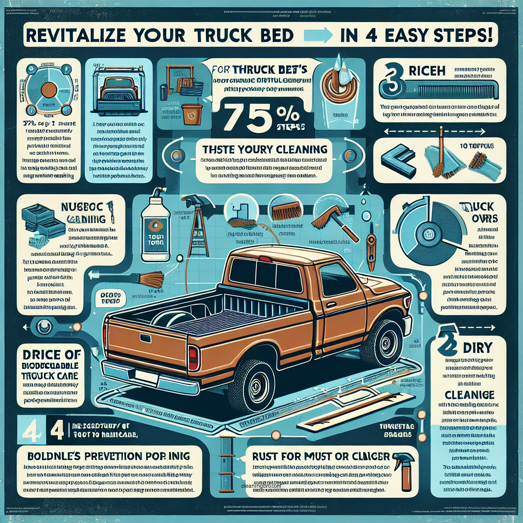 how to clean truck bed - Data Infographic and Statistics