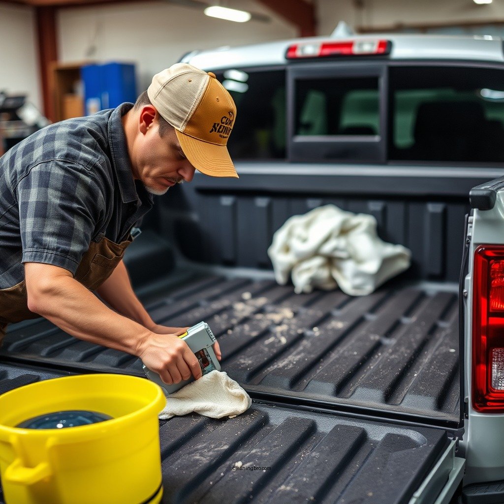 Preparing for the Cleaning Process - how to clean truck bed liner