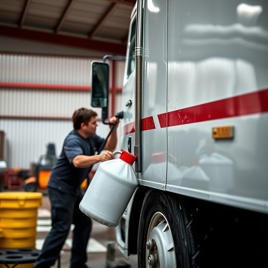 Step-by-Step Exterior Washing - how to clean trucks