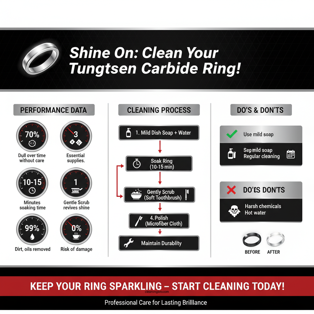 how to clean tungsten carbide ring - Data Infographic and Statistics