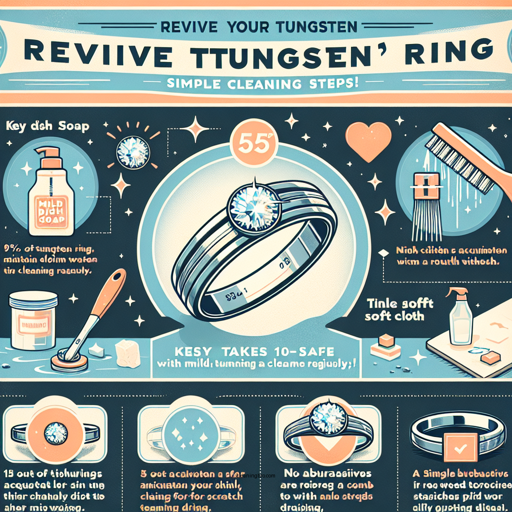 how to clean tungsten wedding bands - Data Infographic and Statistics