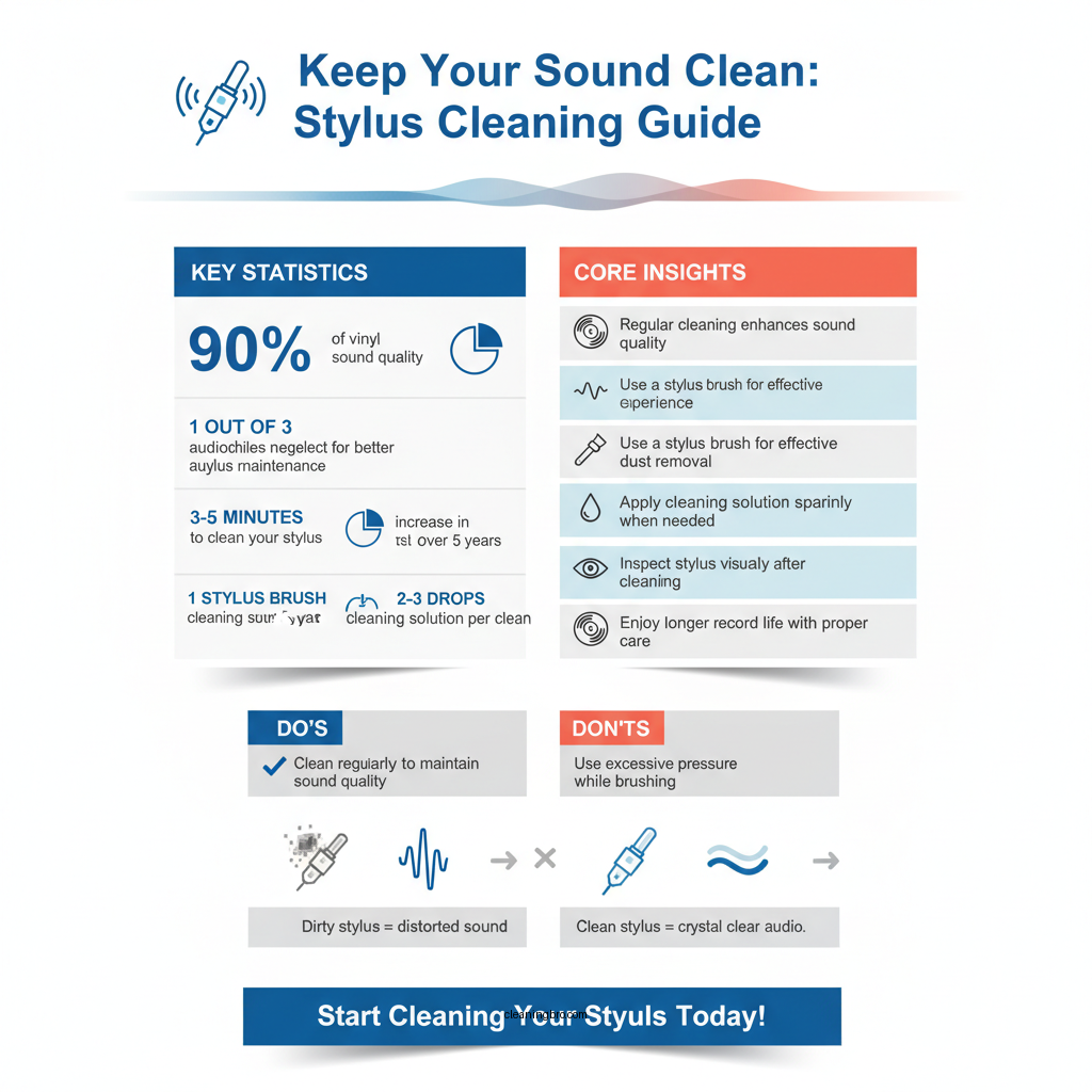 how to clean turntable stylus - Data Infographic and Statistics