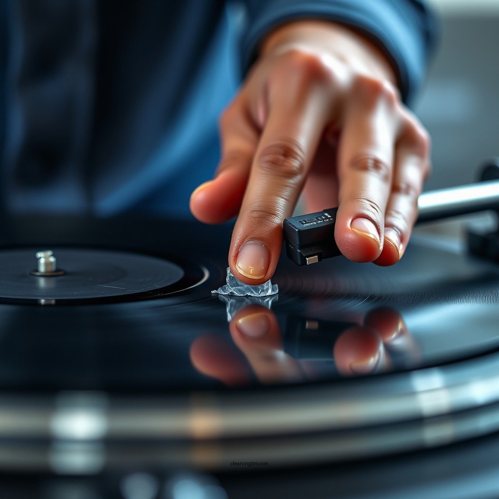 Step-by-Step Cleaning Process - how to clean turntable stylus