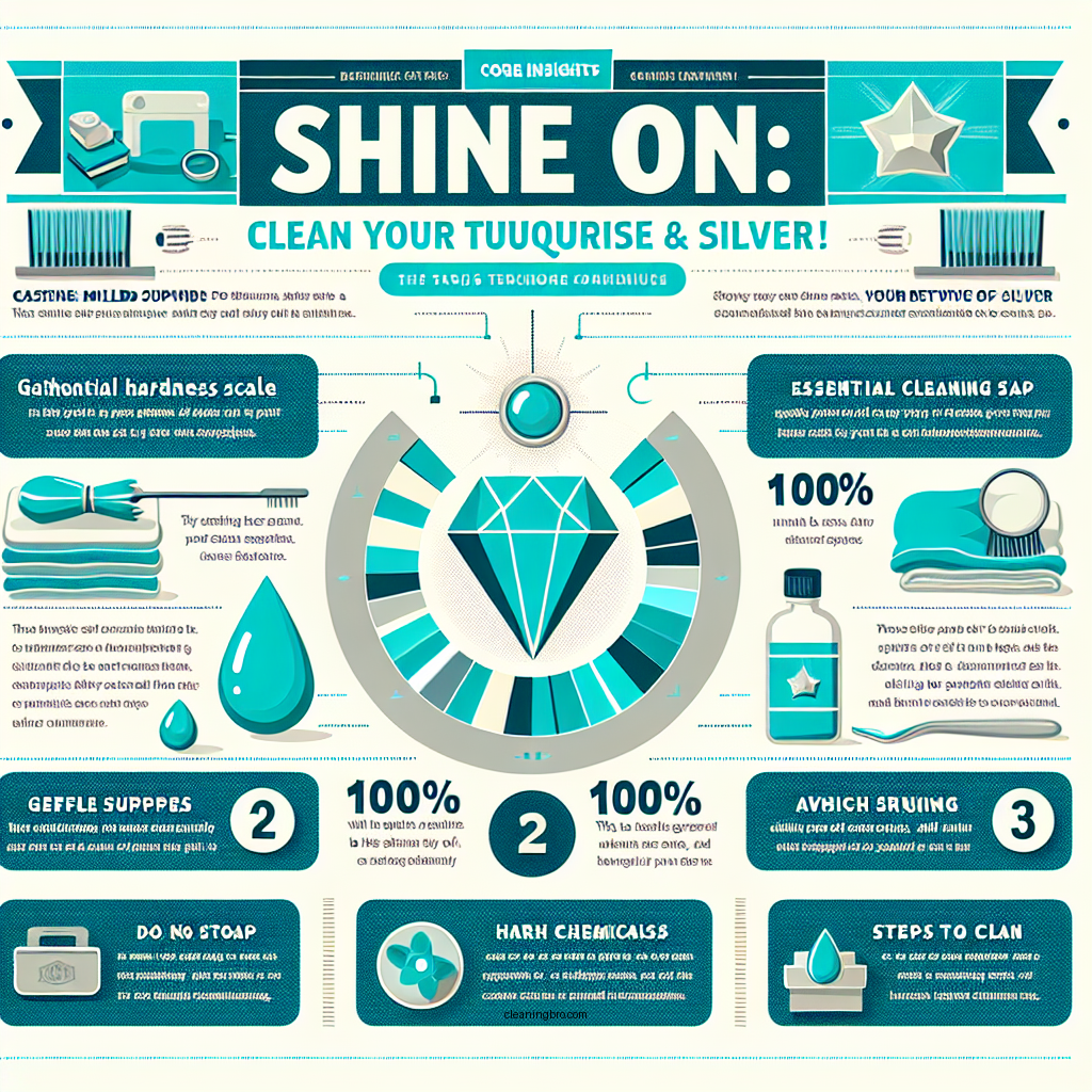 how to clean turquoise and silver - Data Infographic and Statistics
