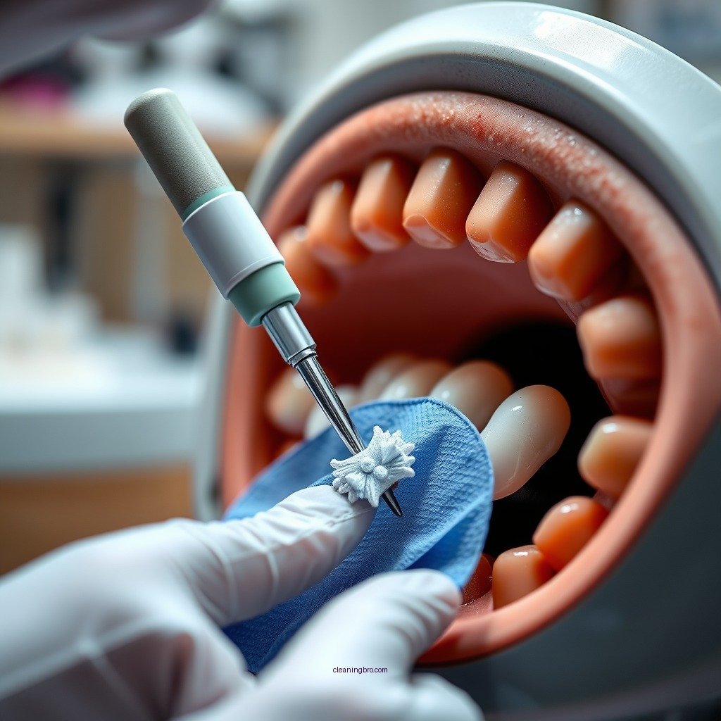 Step-by-Step Cleaning Process - how to clean under bridges dental