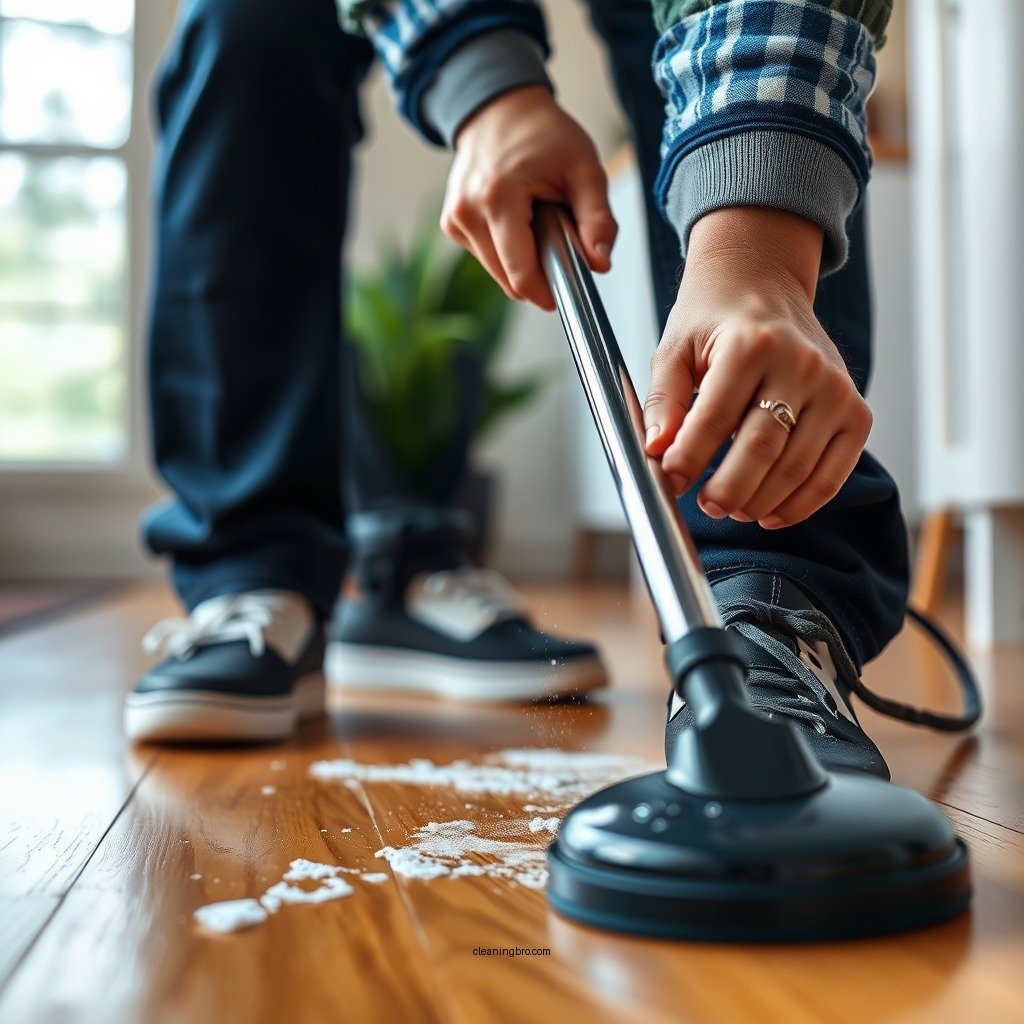 Step-by-Step Cleaning Process - how to clean unsealed wood floors