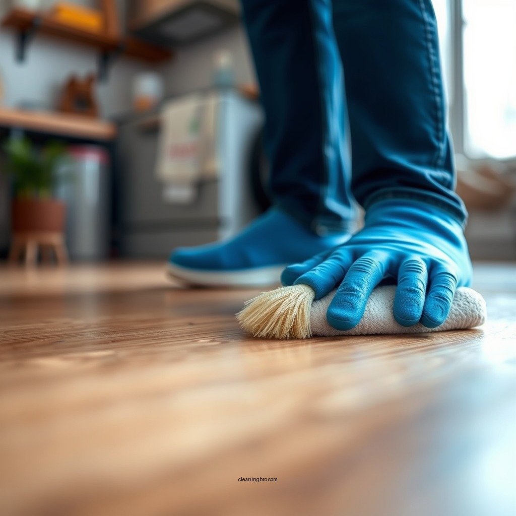 Daily and Weekly Cleaning Routines - how to clean untreated hardwood floors
