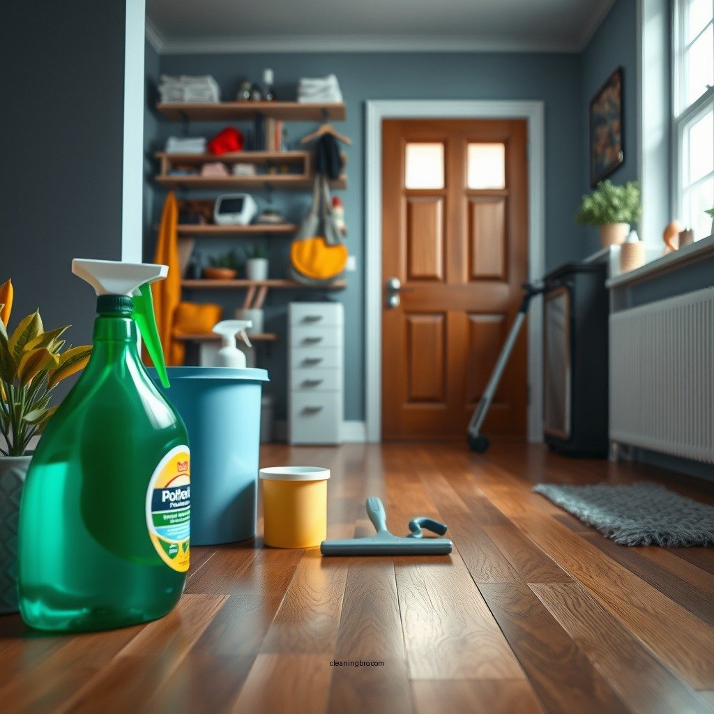 Gathering the Right Cleaning Supplies - how to clean untreated hardwood floors