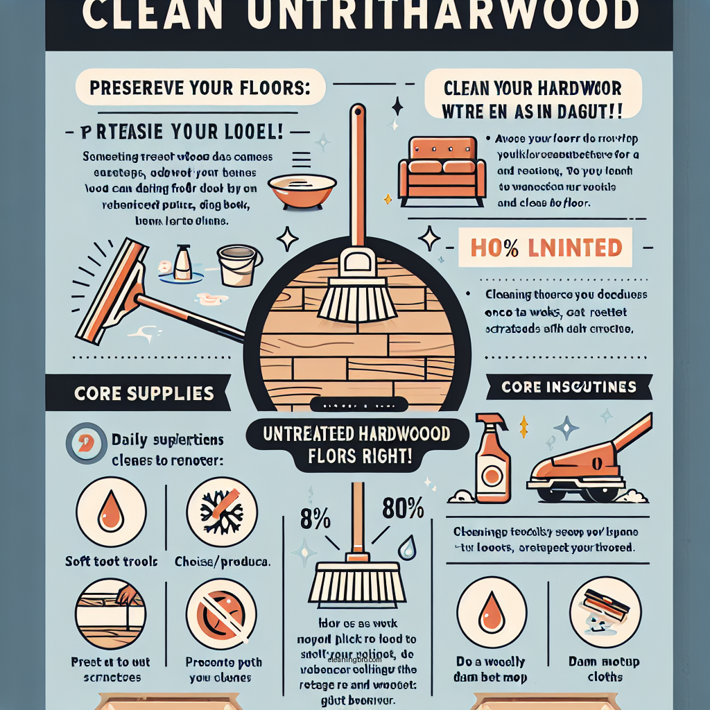 how to clean untreated hardwood floors - Data Infographic and Statistics
