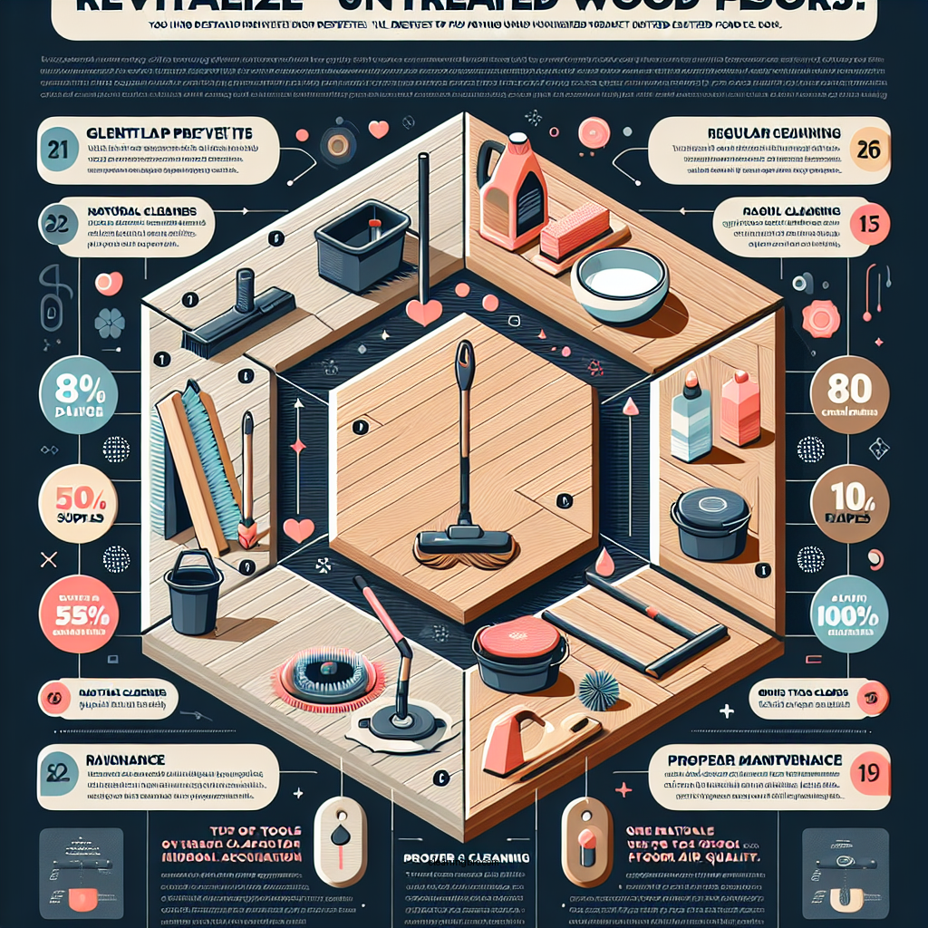 how to clean untreated wood floors - Data Infographic and Statistics