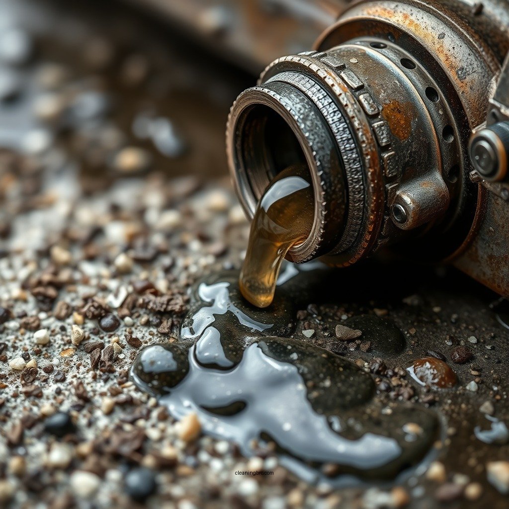 Absorb the Diesel - how to clean up a diesel spill