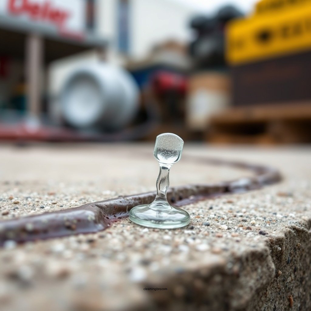 Initial Absorption of Antifreeze - how to clean up antifreeze from concrete